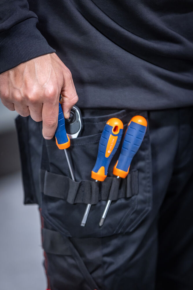 7509 STRETCHBROEK MET KNIEZAKKEN EN SPIJKERZAKKEN - Afbeelding 12